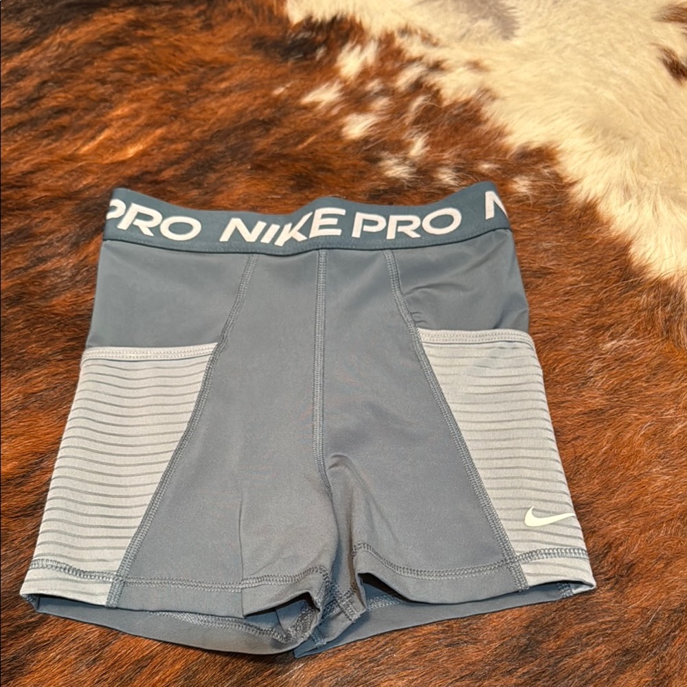 Nike Pro Gray Athletic Shorts